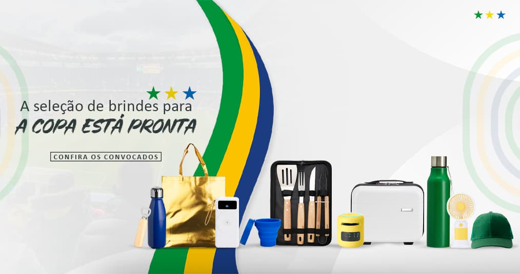 Brindes para Copa do Mundo: como aproveitar o clima de torcida